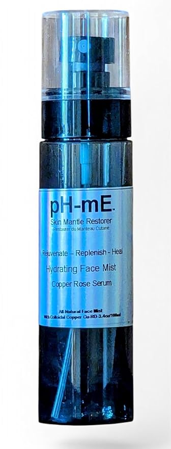 Hydrating Face Mist, Copper Rose, Pure, Natural, Organic Ingredients Helps your Skin Reduce Wrinkles, Fine Lines, Inflammation, Acne, for Clear Beautiful Skin (3.4oz)-VivaGrace Women