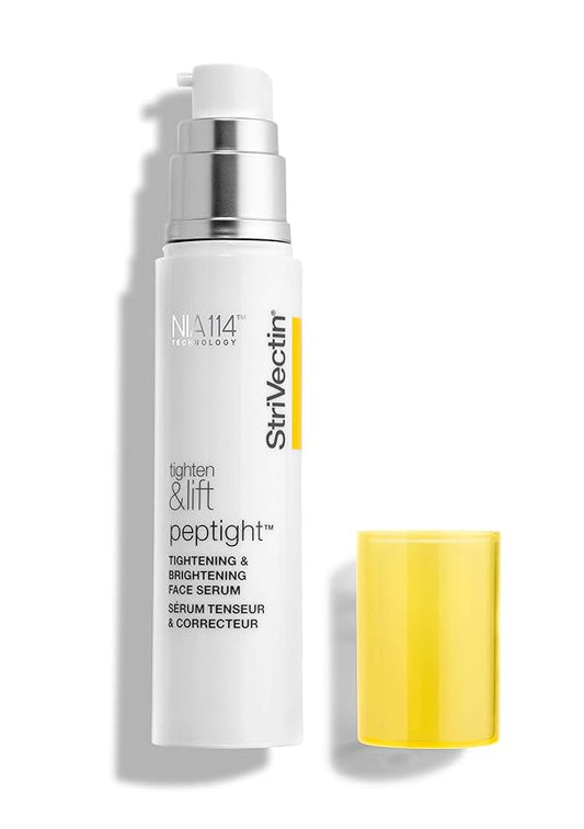 StriVectin Tighten & Lift Peptight Tightening & Brightening Face Serum with Peptides for Even Skin Tone, 1.7 Fl Oz-VivaGrace Women