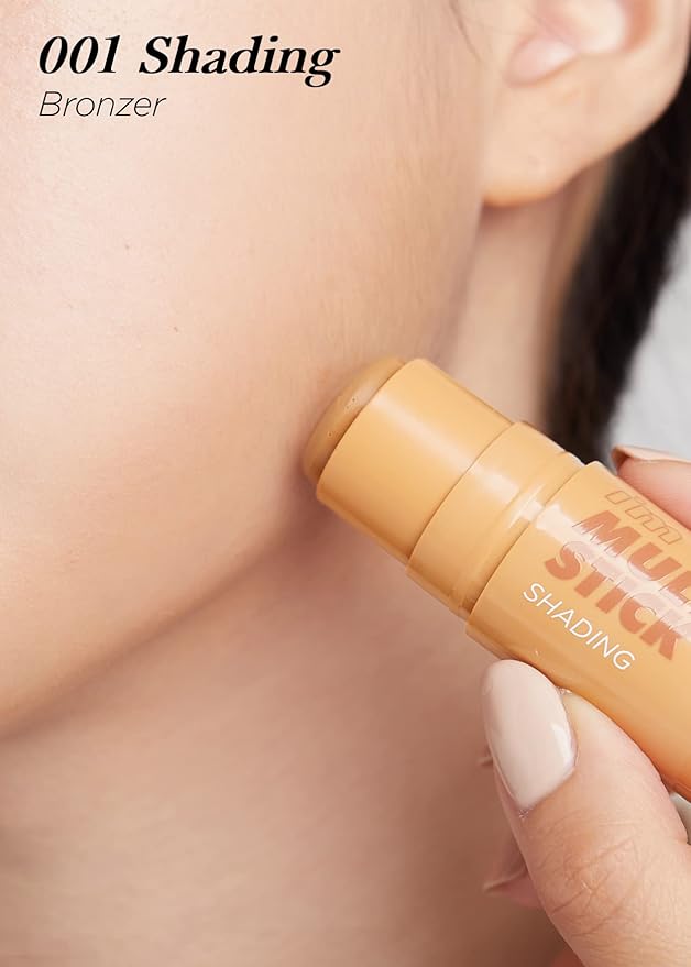 I'M MEME I'm Multi Stick Duo | Shading and Highligthing Stick for Face | Easy Blending Matte Finish Formula Suitable for Beginners-VivaGrace Women
