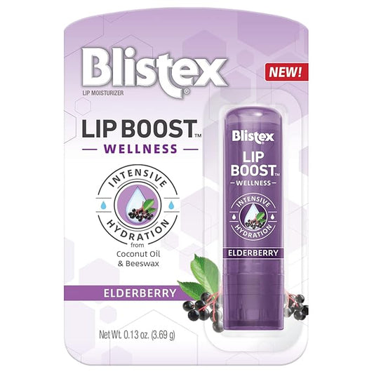 Blistex Lip Boost Wellness Intensive Hydration Elderberry Moisturizer-VivaGrace Women