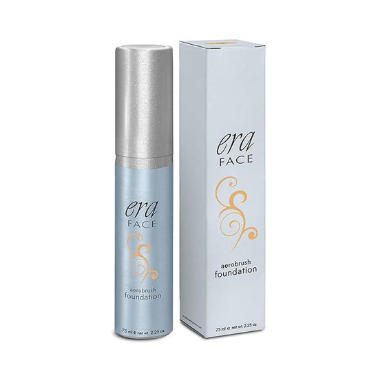 ERA Face spray makeup (R6 Ginger, 2.25 oz) - airbrush foundation, everyday, buildable, professional spray on cosmetics by Era Beauty-VivaGrace Women