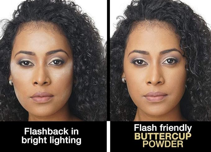 Sacha BUTTERCUP Setting Powder Makeup 1.75 Oz. Translucent Setting Powder for Oily Skin Finishing Powder Loose Powder Makeup Blurring Powder Blurs Fine Lines and Pores For Medium to Dark Skin Tones-VivaGrace Women