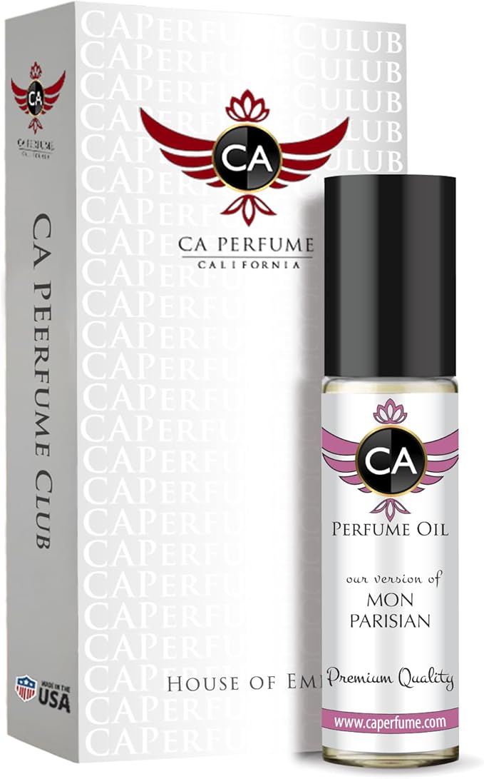 CA Perfume Impression of Mon Parisian for Women Fragrance Body Oil Roll-On 0.3 Fl Oz/10ml-VivaGrace Women