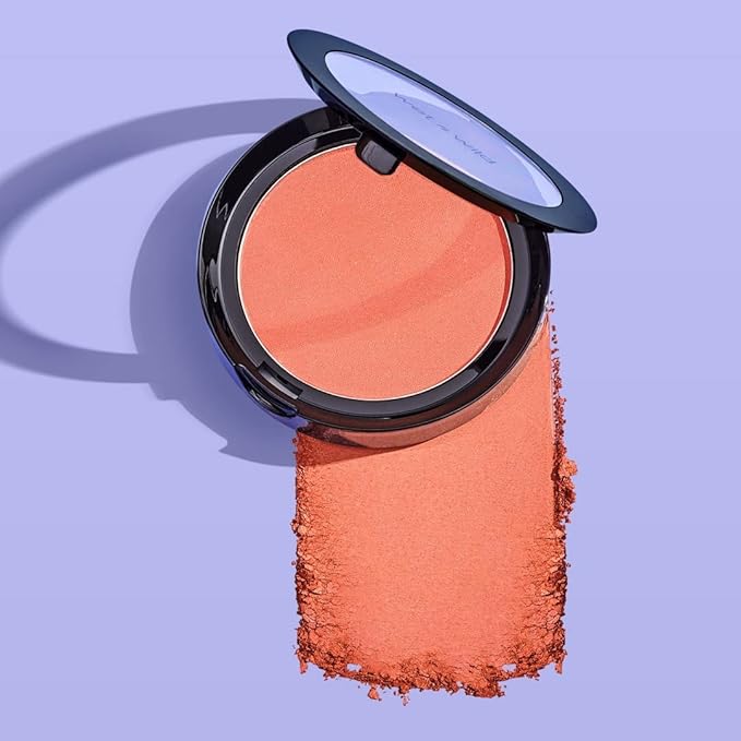 wet n wild Color Icon Blush, Effortless Glow & Seamless Blend infused with Luxuriously Smooth Jojoba Oil, Sheer Finish with a Matte Natural Glow, Cruelty-Free & Vegan - Pearlescent Pink(Packaged)-VivaGrace Women