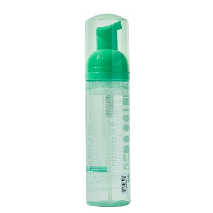 Style Factor EDGE BOOSTER Extra Strength Setting Mousse – Frizz Control, Extra Volume, and Conditioning – 6.4oz Green Beryl Mousse for Curly Hair-VivaGrace Women
