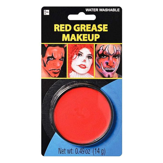 Red Grease Makeup - 0.49 oz. - Pigmented & Long-Lasting Formula Perfect for Halloween & Theatrical Performances, Pack of 24-VivaGrace Women