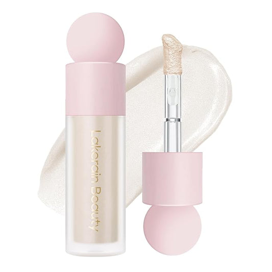 KYDA Liquid Highlighter, Moisturizing Liquid Illuminator for Face & Body, High Glossy Finish, Natural Glow Liquid Luminizer, Silky Creamy, Lightweight Blendable, by Ownest Beauty-#01-VivaGrace Women