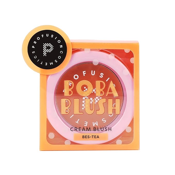 Profusion Cosmetics Cream Blush- Lightweight, Cream Blushes Blend Seamlessly to a Natural Radiant Finish (Bes Tea)-VivaGrace Women