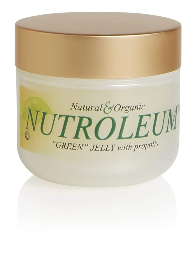 | Nutroleum Non Petroleum Skin Balm | All Natural Chemical Free & Water Resistant Alternative to Petroleum Jelly | All Natural Personal Care (3 oz)-VivaGrace Women