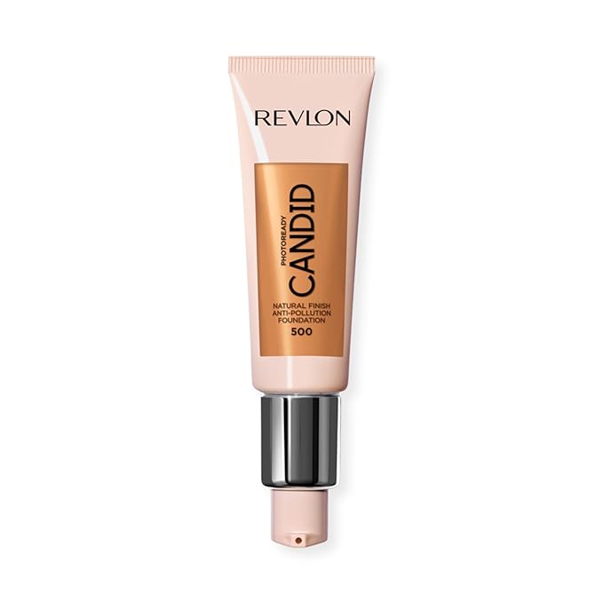 REVLON Pack of 2 Revlon PhotoReady Candid Natural Finish Foundation, Almond 500-VivaGrace Women