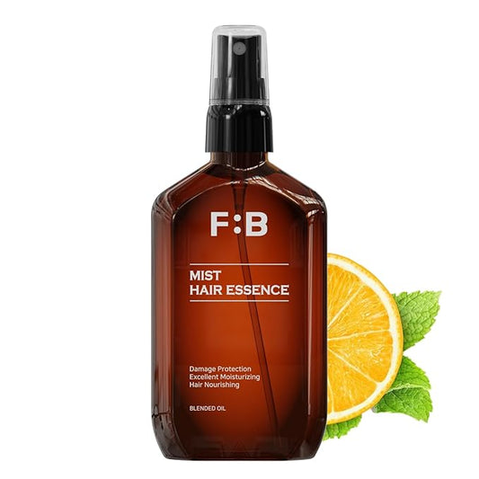 [Forbeaut] Mist Hair Essence – Lightweight Leave-In Treatment Spray for Damaged Hair, Daily Use, Silky Protein Care for Shine & Elasticity, Salon-Like Finish, Woody Citrus Scent, 100ml / 3.7 fl.oz-VivaGrace Women