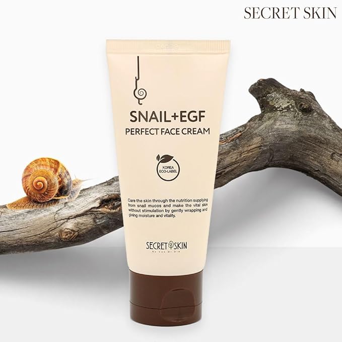 SECRET SKIN Snail+EGF Perfect Cream Wrinkle Bounce Firming Fine line Care Korean Skin Care (#02 Face Cream)-VivaGrace Women