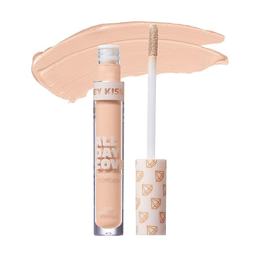 Ruby Kisses All Day Concealer Lightweight Full Coverage Multi-Use Concealer 0.13 Fl Oz (Fair Ivory)-VivaGrace Women