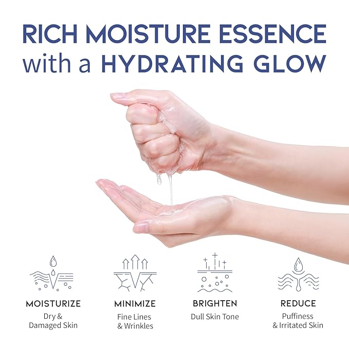 #OOTD Collagen Hydrating Sheet Masks for Face Korean Anti Aging Mask Sheet for Dry Skin & Sensitive Skin, EVE Vegan, Not Tested on Animals, No Parabens, No Sulfates, Hyaluronic Acid, Witch Hazel 10EA-VivaGrace Women