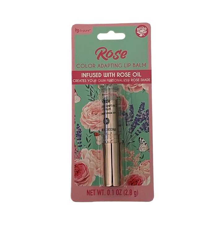 Tinted Rose Oil Lip Balm in Clear-VivaGrace Women
