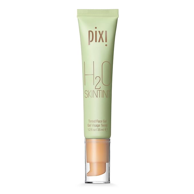 Pixi H2O SkinTint Tinted Face Gel, 1.2 fl oz / 35 ml, Nude-VivaGrace Women