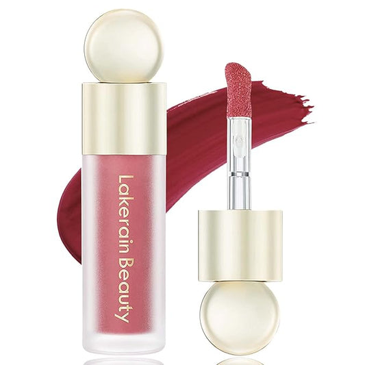 Liquid Blush,Natural Soft Cream Face Blush Matte Cheek Tint,Lightweight,Moisturizing,Waterproof,Long Lasting Face Blush Stick(5#)-VivaGrace Women