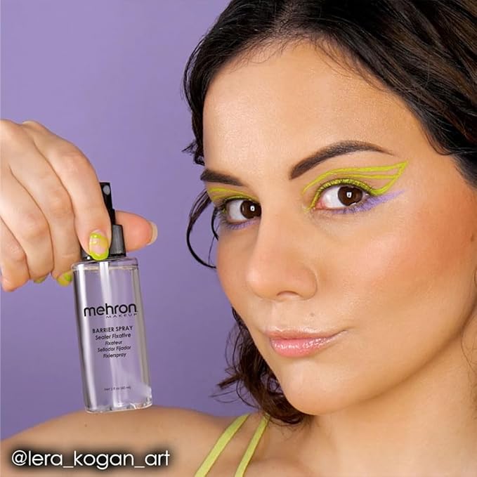 Mehron Makeup Barrier Spray | Setting Spray for Makeup | Makeup Setting Spray for Face 9 fl oz (266 ml)-VivaGrace Women