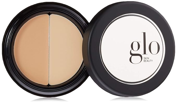 Glo Skin Beauty Under Eye Concealer Duo | Custom Blend Corrects & Conceals Dark Circles & Redness | Talc-Free Formula for All Skin Types Sand 0.11 Ounce (Pack of 1)-VivaGrace Women