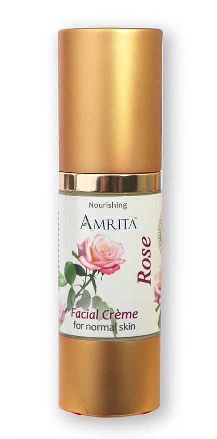 Rose Facial Crème - Blended with Premium Therapeutic Quality Essential Oils of Rose & Roman Chamomile - SIZE: 30ML-VivaGrace Women