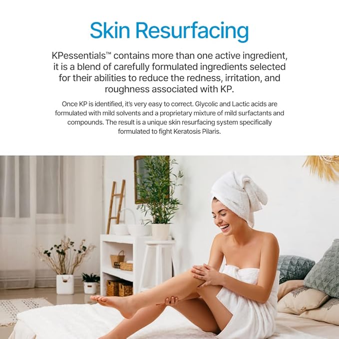 KP Essentials - Keratosis Pilaris Body Scrub and Exfoliator Cream Set - 10oz Exfoliating Set-VivaGrace Women