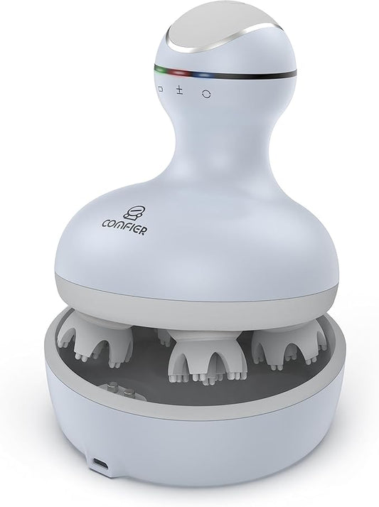 COMFIER Electric Scalp Massager Hair Growth,Handheld Head Massager for Headaches,84 Massage Nodes,Hair Massager,Deep Kneading and Stress Relief,Head Scratcher,Ideal Gifts for Mom,Dad,Women,Men-VivaGrace Women