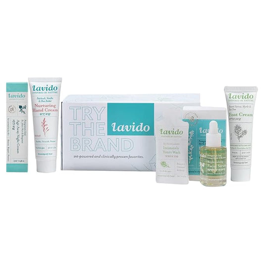 Lavido - Natural Try The Brand Intro Kit | Vegan, Cruelty-Free, Clean Beauty-VivaGrace Women