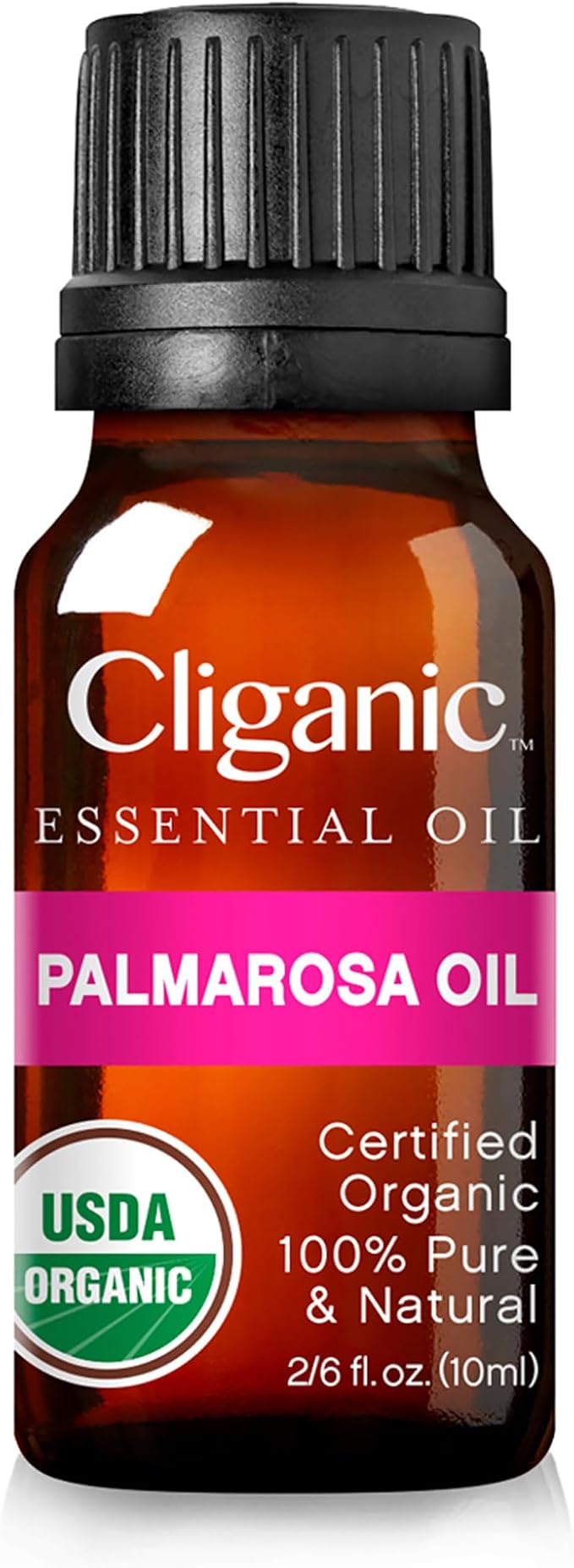 Cliganic Organic Palmarosa Essential Oil, 100% Pure Natural Undiluted (10ml), for Aromatherapy | Non-GMO Verified (Packaging May Vary)-VivaGrace Women
