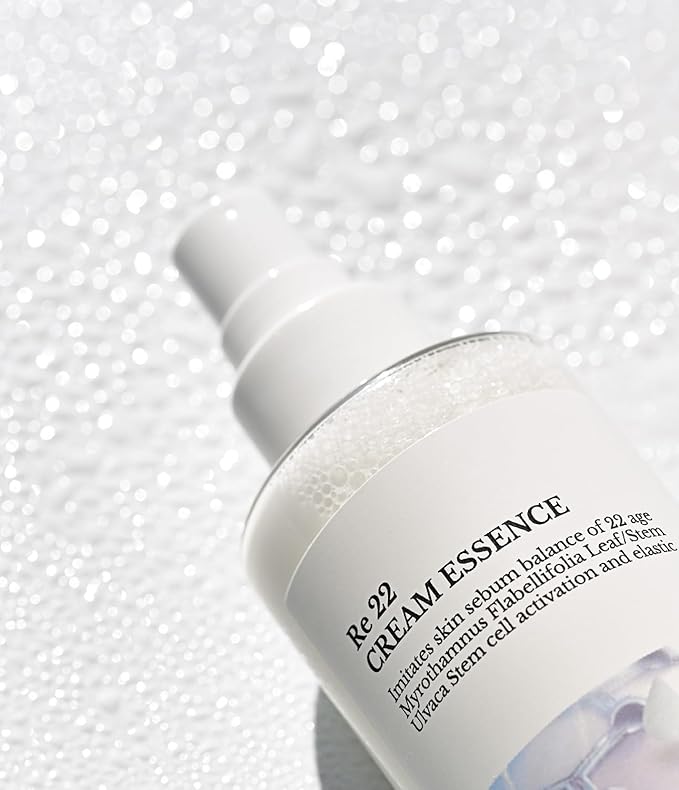 Re 22 Cream Essence – Korean Skin Care All-in-One Hydrating Spray with Resurrection Plant & Sea Lettuce Stem Cells for Youthful, Balanced Skin – Relaxing Gifts, 150ml / 5.07 fl. oz-VivaGrace Women