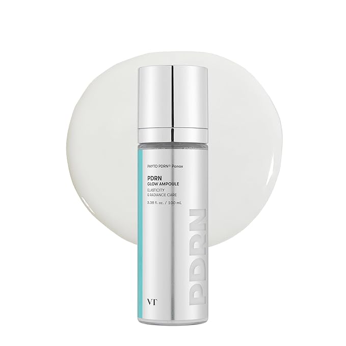 VT COSMETICS PDRN Glow Ampoule, PDRN Facial Mist, Deep Hydration Spray Serum, Vegan Skin Care, Light-weight Face Moisturizer, Plumping Effect, Fragrance-Free, Korean SkinCare (3.38 fl oz / 100 ml)-VivaGrace Women