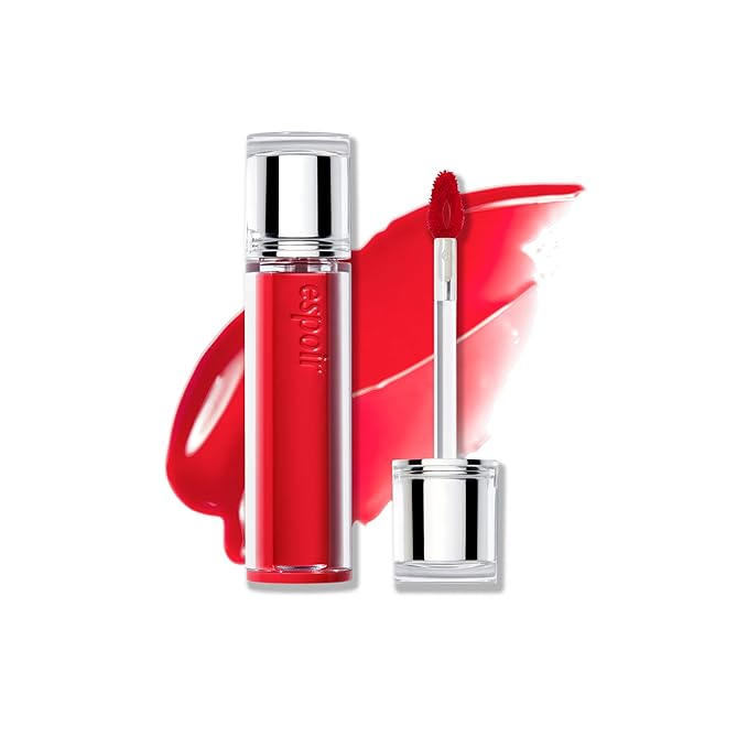 Espoir Couture Lip Tint Glaze #1 Apple Sorbet 0.14oz | Volumizing Lip Stain with Syrupy Shine | Long-Lasting & Vibrant Color for Radiant Lip Look | Moisturizing & Glossy Lip Tint | Korean Lip Makeup-VivaGrace Women