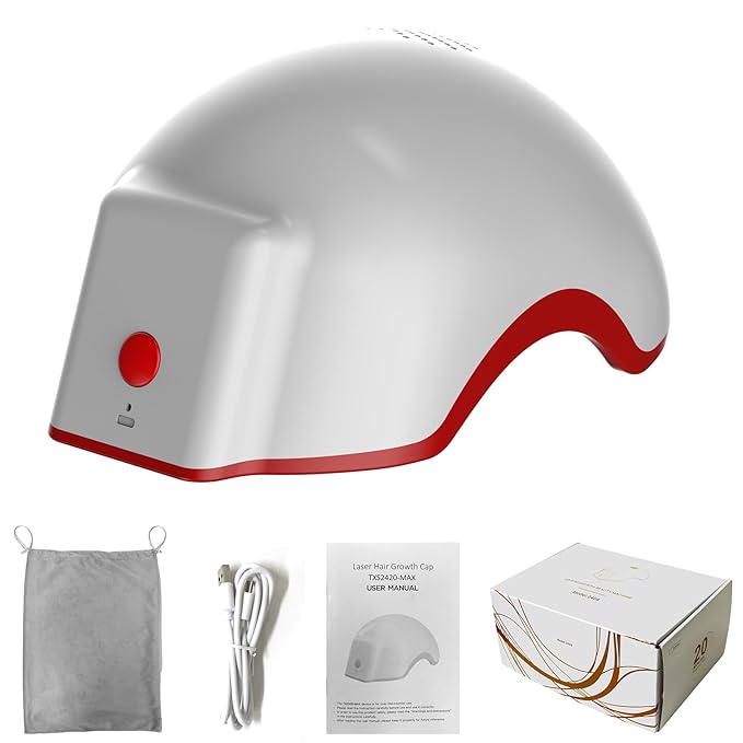 Hair Growth Device,LED Light Therapy Cap,Red Light Cap,Hair Regrowth Treatment for Men and Women-VivaGrace Women