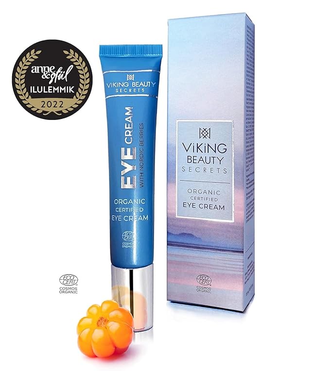 Eye Cream - Hyaluronic Acid and Nordic Berry Infused Eye Cream - Under Eye Cream for Reducing Dark Circles and Fine Lines - Hydrating Eye Cream for Daily Use-VivaGrace Women