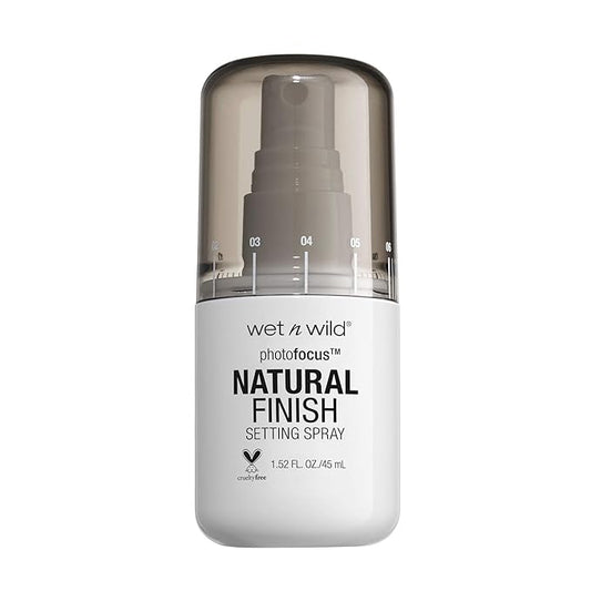 wet n wild Photo Focus Setting Mist, Up to 24HR Wear, Lightweight & Nourishing Aloe Formula, Suitable for All Skin Types, Cruelty-Free & Vegan - Seal the Deal-VivaGrace Women