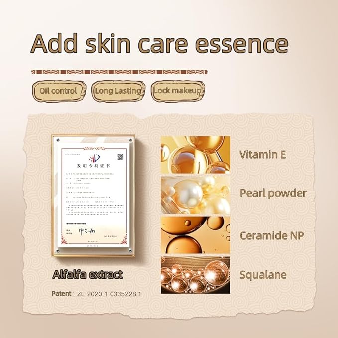 ZEESEA Pressed Powder The British Museum Egypt Series Long Lasting Oil Control Facial Finishing Brighten Setting Powder Multi-use Foundation(#03 Translucent)-VivaGrace Women