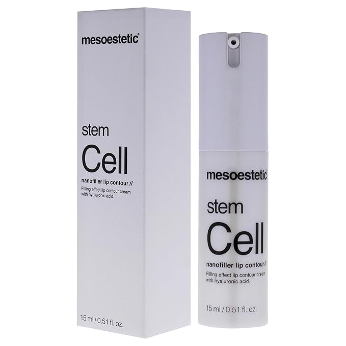 Mesoestetic Stem Cell Nanofiller Lip Contour for Unisex - 0.5 oz Cream-VivaGrace Women