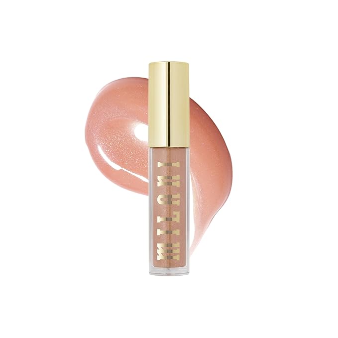 Milani Keep It Full Nourishing Lip Plumper - Champagne (0.13 Fl. Oz.) Cruelty-Free Lip Gloss for Soft, Fuller-Looking Lips-VivaGrace Women