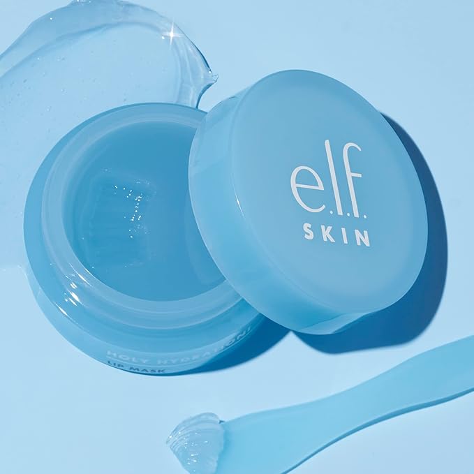 e.l.f. SKIN Holy Hydration! Lip Mask, Hydrating Lip Mask For A Softer & Smoother Pout, Infused With Hyaluronic Acid, Non-Sticky, Vegan & Cruelty-Free (pack of 1)-VivaGrace Women