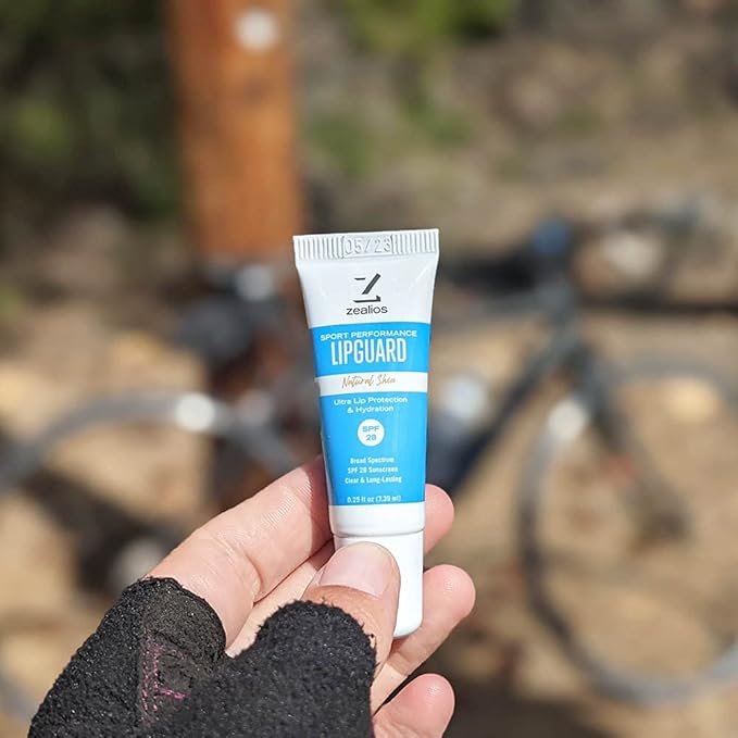 Zealios LipGuard - SPF 28 - UVA/UVB Sunscreen Protection & Repair Chapped Lips - Broad Spectrum Protection Lip Balm - Sensitive Skin Safe - Paraben Free Coconut Jojoba Oils Lip Applicator - Pack of 3-VivaGrace Women