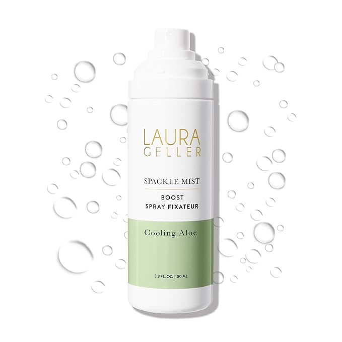 LAURA GELLER NEW YORK Spackle Mist Boost with Cooling Aloe - Long-Lasting Dewy Skin Makeup Setting Spray-VivaGrace Women