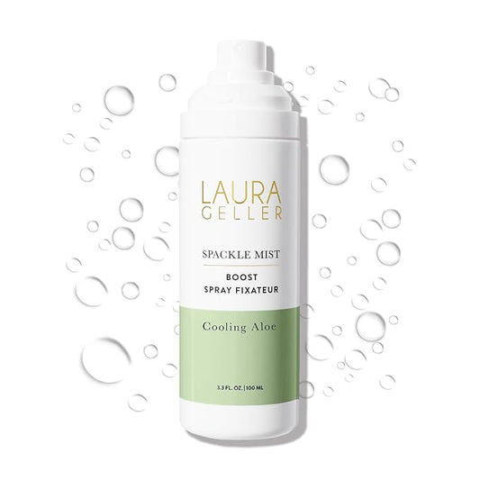 LAURA GELLER NEW YORK Spackle Mist Boost with Cooling Aloe - Long-Lasting Dewy Skin Makeup Setting Spray-VivaGrace Women