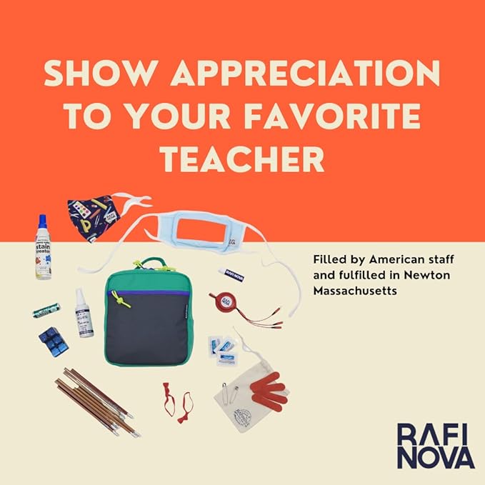 Oh Shit Kit Teachers Edition With All Essentials Face Coverings, Lip Balm, Adaptable Phone Charger and More-VivaGrace Women