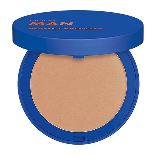Pupa Milano Perfect Bronzer Perfecting Powder, 001, 0.229 oz - Bronzer Powder - Enriched with Cornstarch and Kaolin - Matte Bronzer - Makeup for Men-VivaGrace Women