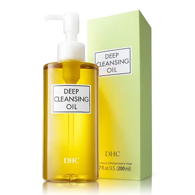 DHC Deep Cleansing Oil and Lip Cream, Facial Cleansing Oil, Makeup Remover, Hydrating, Moisturizing, Soothing, Set, Fragrance and Colorant Free, Ideal for all skin types, 6.7 fl. oz. and 0.05 oz.-VivaGrace Women
