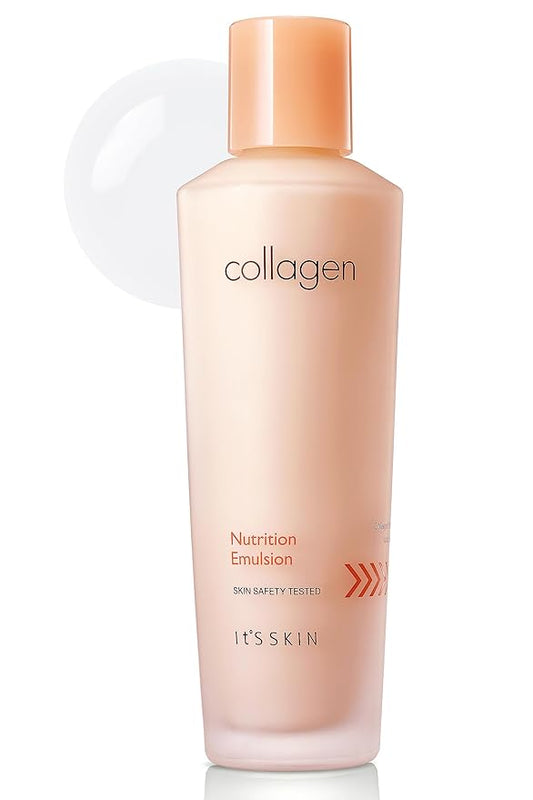 It'S SKIN Collagen Nutrition Emulsion - Marine Collagen Volume & Firming Facial Lotion, Intense Revitalizing & Elasticity for Rough and Aging Skin, 5.07 fl.oz.-VivaGrace Women