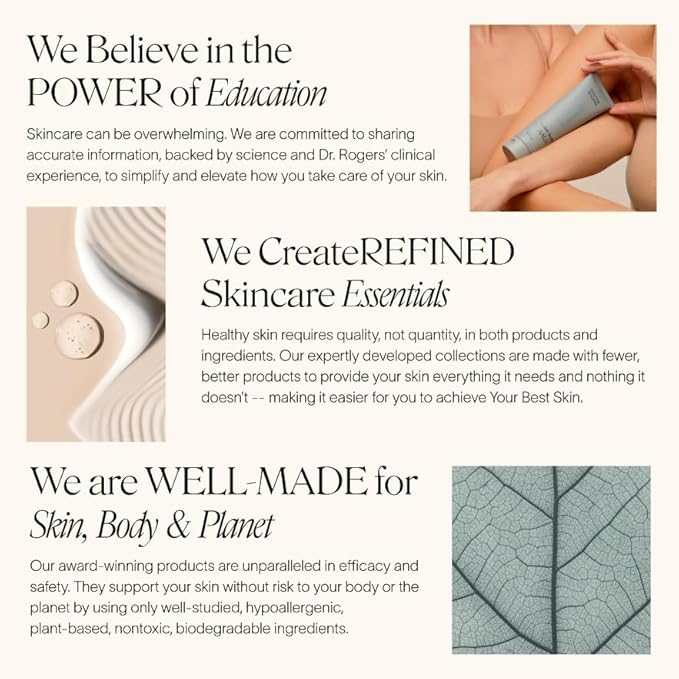 Doctor Rogers Lip Balm, Hydrating and Softening Lip Moisturizer For Very Dry Lips, Dermatologist-Created, Natural, & Hypoallergenic Moisturizing Lip Balms, 4.25g Tube-VivaGrace Women