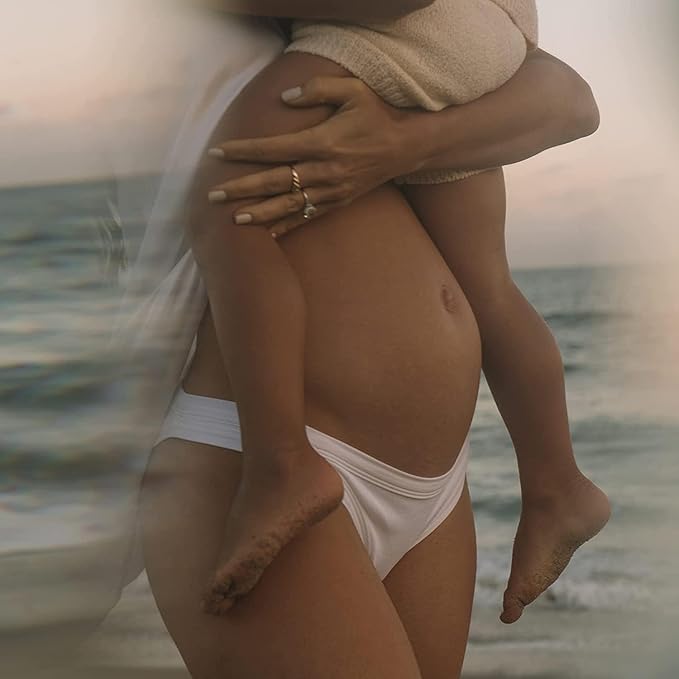 Summer Fridays Babymoon Belly Balm - Nourishing Balm + Body Moisturizer Enriched with Calendula Oil + Vitamin E to Help Reduce the Appearance of Stretch Marks and Dry Skin (5 Fl Oz)-VivaGrace Women