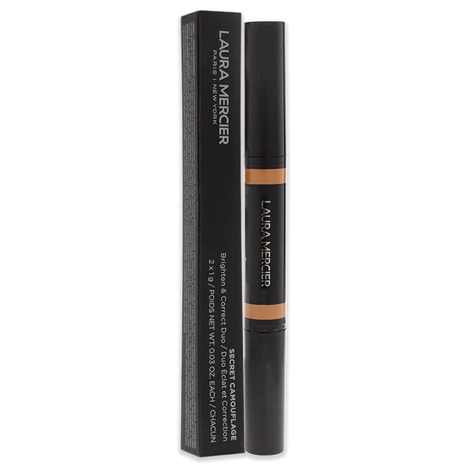 Laura Mercier Secret Camouflage Concealer Duo Stick - 3N Medium with Neutral Undertones Women 2 x 0.3 oz-VivaGrace Women