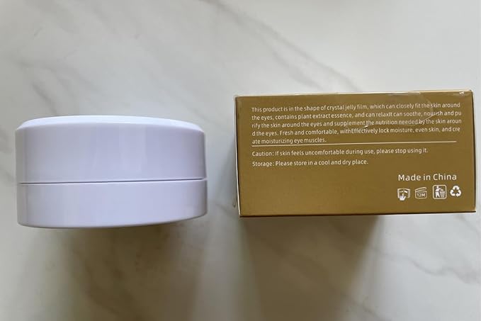 24K Gold Under Eye Masks, Eye Masks for Dark Circles, Anti Wrinkle Under Eye Gel Pads, Eye Mask for Puffy Eyes, Skincare | 60 Pieces/30 Pairs-VivaGrace Women