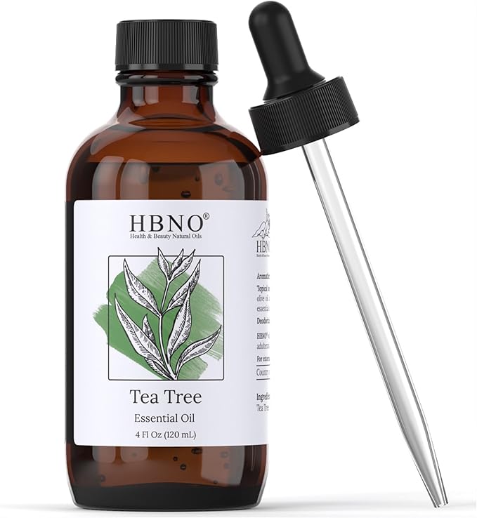 HBNO Tea Tree Oil for Skin 4oz (120 ml) - Bring Refreshing Aroma of Tea Trea Essential Oil - Perfect for Skin Therapy-VivaGrace Women